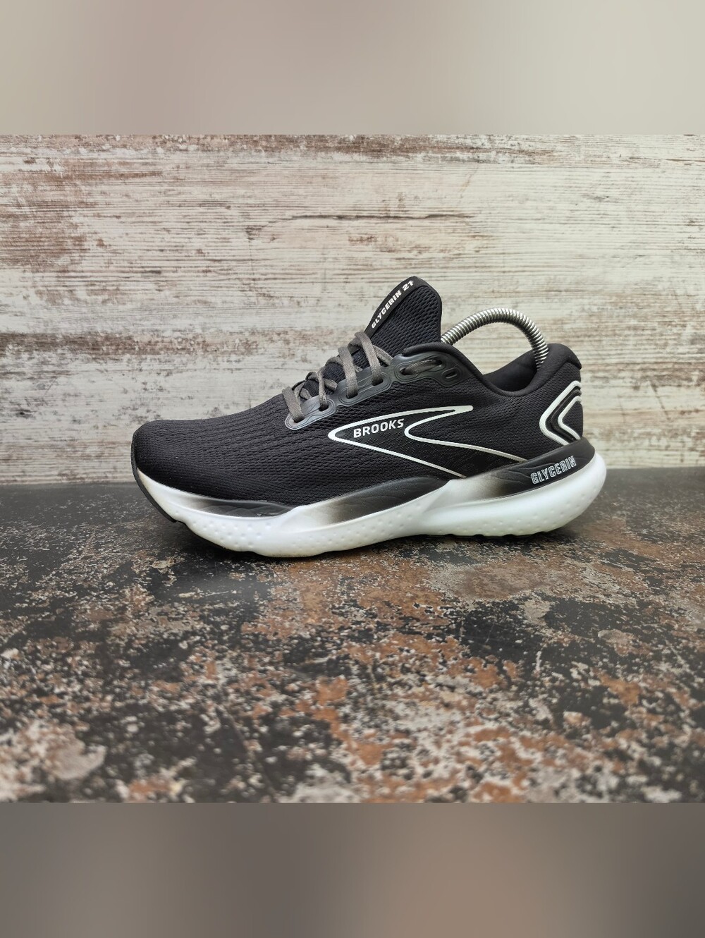 Mens Brooks Glycerin 21 Running Shoes Sz 8 Used 1104191D090 Blemish Read
